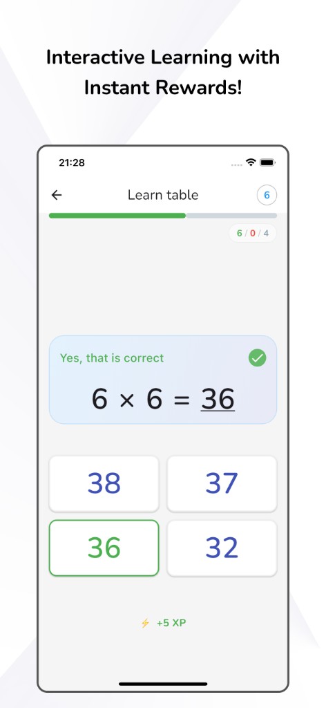 Interactive learning and rewards